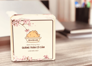 Bánh phồng tôm Cô Cấm Hộp Tết