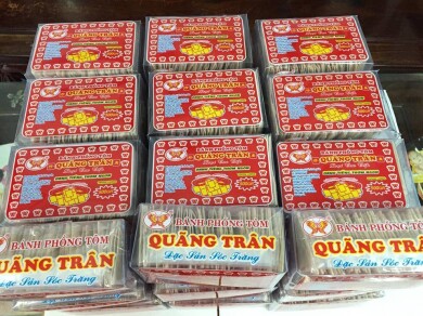 Bánh phồng tôm Quãng Trân Cô Cấm