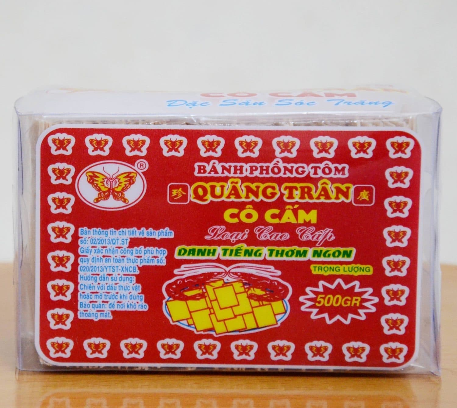 Bánh phồng tôm Cô Cấm đặc sản Sóc Trăng