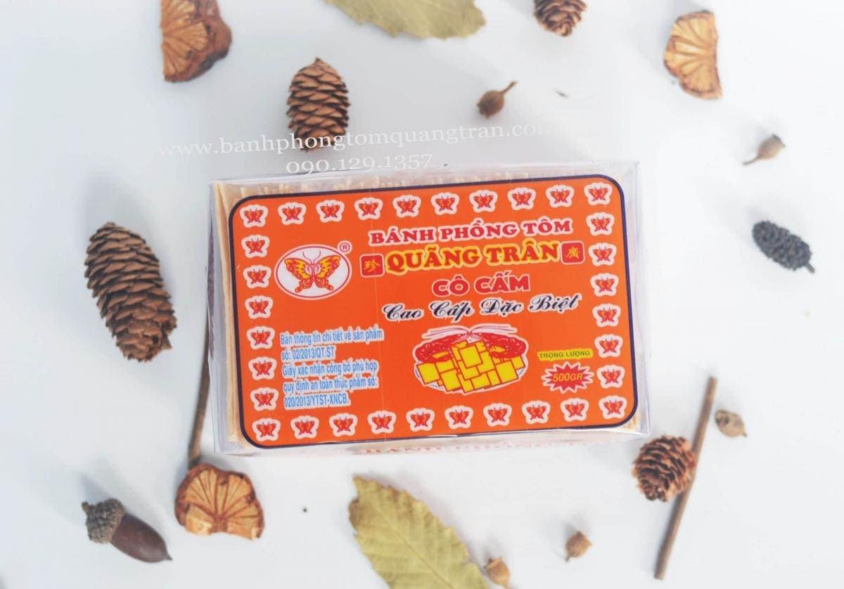 Hộp bánh phồng tôm cao cấp đặc biệt 85% tôm