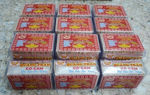 Bánh phồng tôm vuông Sóc Trăng
