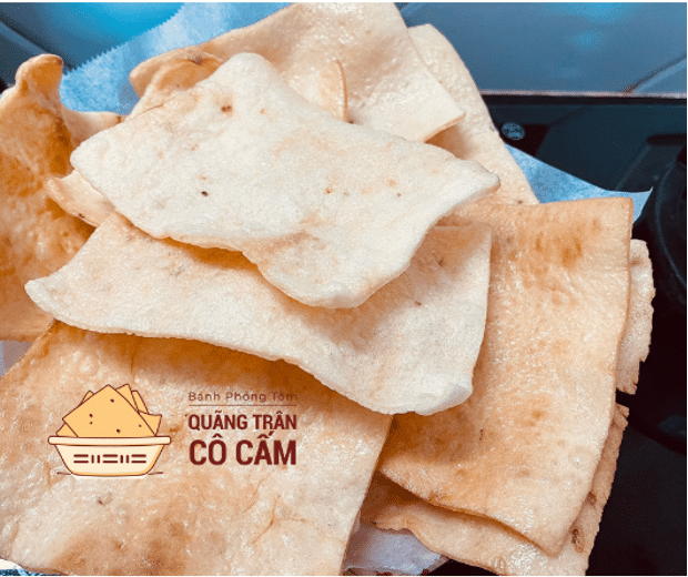 Bánh phồng tôm vuông đặc sản miền tây