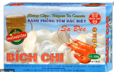 bánh phồng tôm bích chi