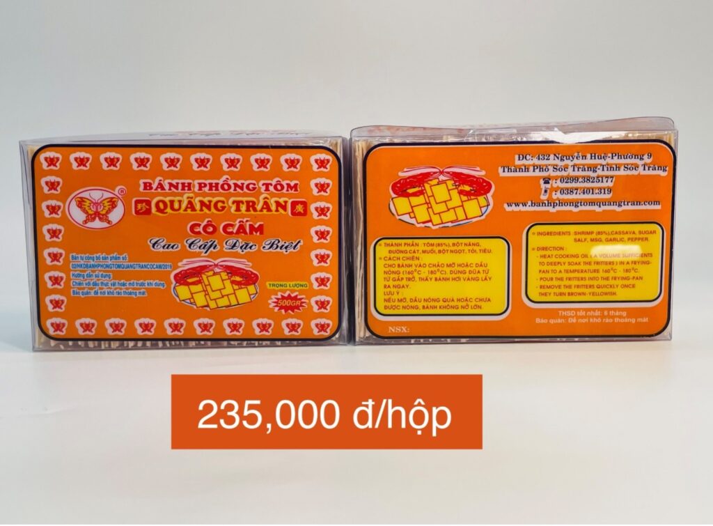 Bánh phồng tôm Cô Cấm Đặc Biệt
