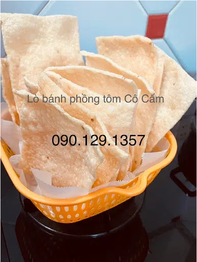 bánh phồng tôm cô cấm chiên sẵn